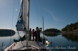 Sailing San Juan islands - What a view