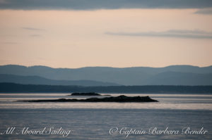 Sailing home - Gull Reef in New Channel