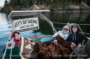 Stay warm sailing the San Juan Islands