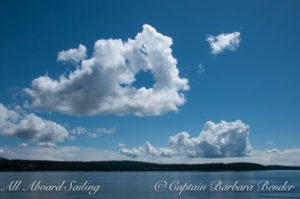 cumulus clouds