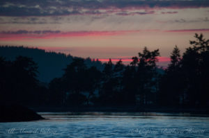 Dusk over Friday Harbor