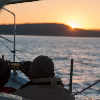 Evening sunset cruise