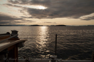 Sunset Sail in the San Juan Islands