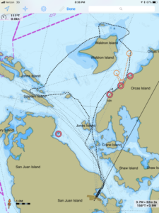 Route Map 8/2/19 All Aboard Sailing