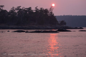 Sunset at Turn island