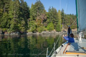 Drifting through New Channels, San Juan Islands sailing