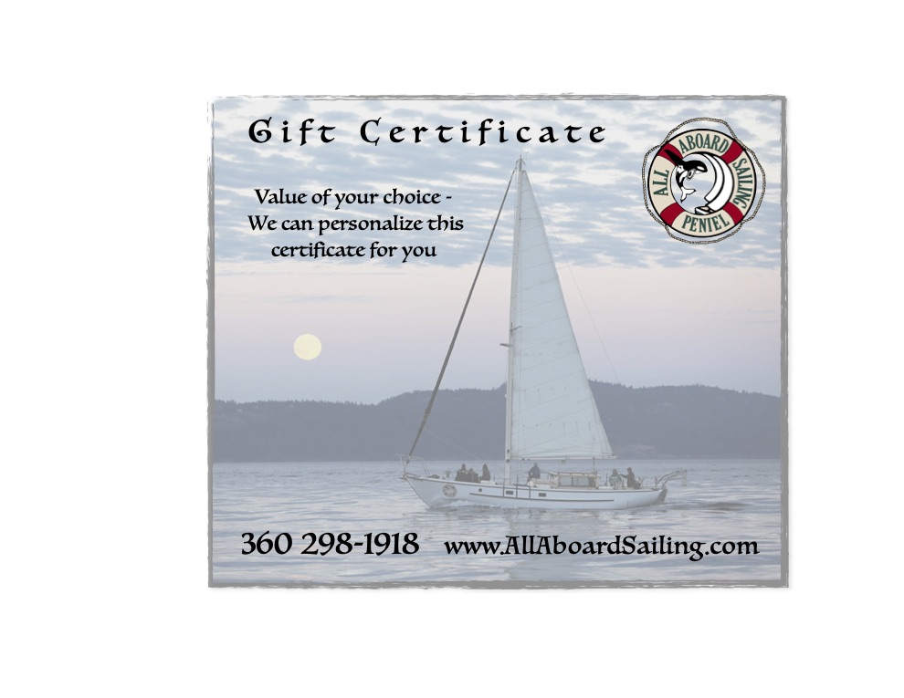 Yacht Sailing Boat Gift Voucher, Print Templates