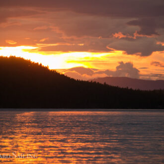 Spectacular sunset sail