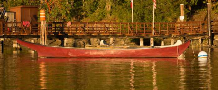 Sunset sail around Canoe Island