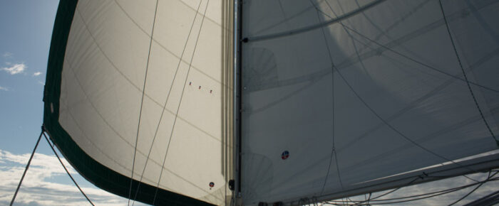 Short evening sail around Jones Island