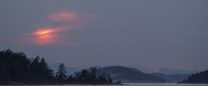 Sunset sail around the Wasp Islands