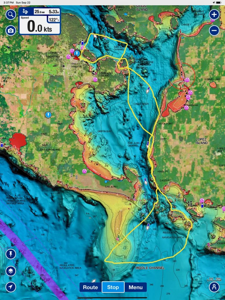 Route map 9/22/24